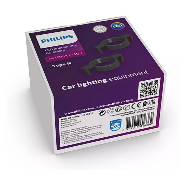 Philips LED Universal Adapter Ringe TYPE N - Sæt