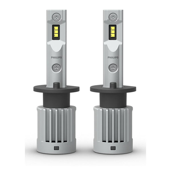 LED H1 forlygtepærer 12/24V - Ultinon Pro9200 sæt, Philips