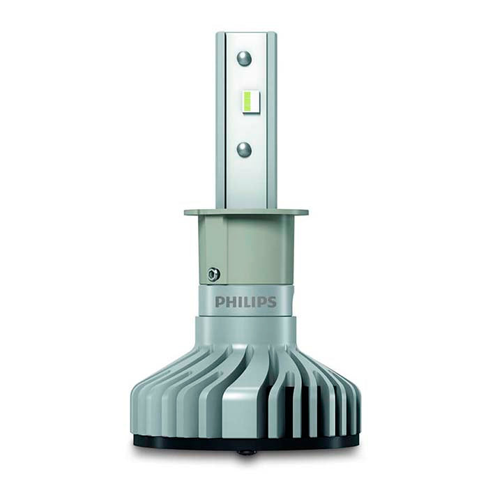 LED H3 12/24V kompakt pære 5800K 2-pak - Philips