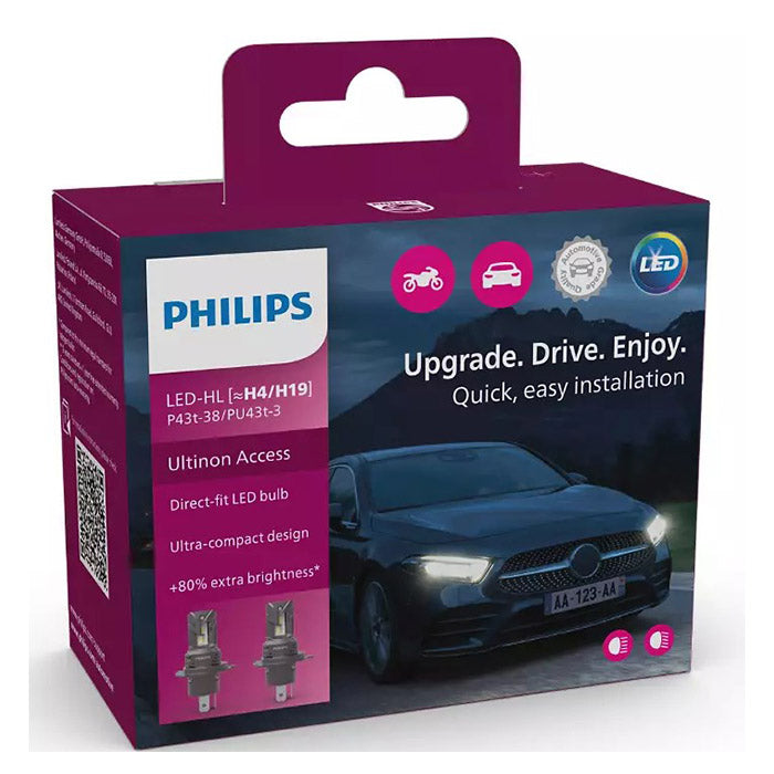 Led-Forlygtepærer Kompakt - Philips (34 11342U2500CX)