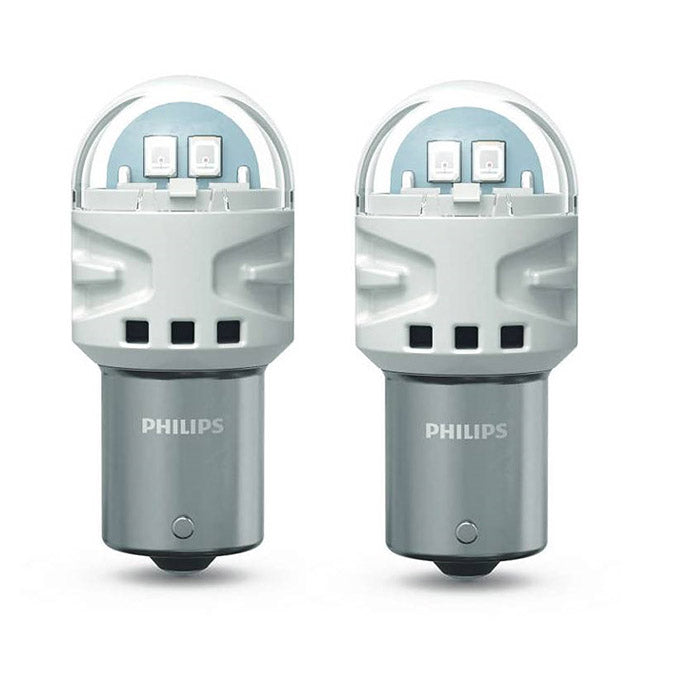 LED P21W 12V bremse/tågebaglyspærer 2 stk - Philips