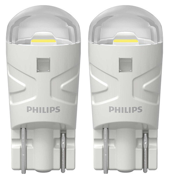 LED W5W 6000K (sæt) til positions- og nummerpladelys - Philips Ultinon Pro3100, Philips