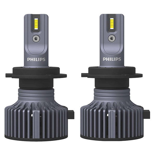 LED H7 forlygtepærer 12/24V - Philips Ultinon Pro3022 sæt, Philips