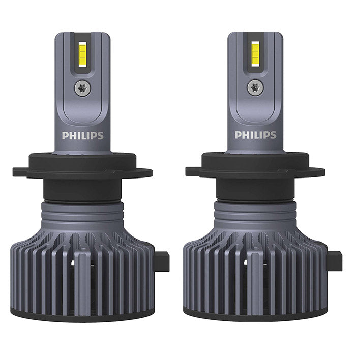 LED H7 forlygtepærer 12/24V - Philips Ultinon Pro3022 sæt, Philips