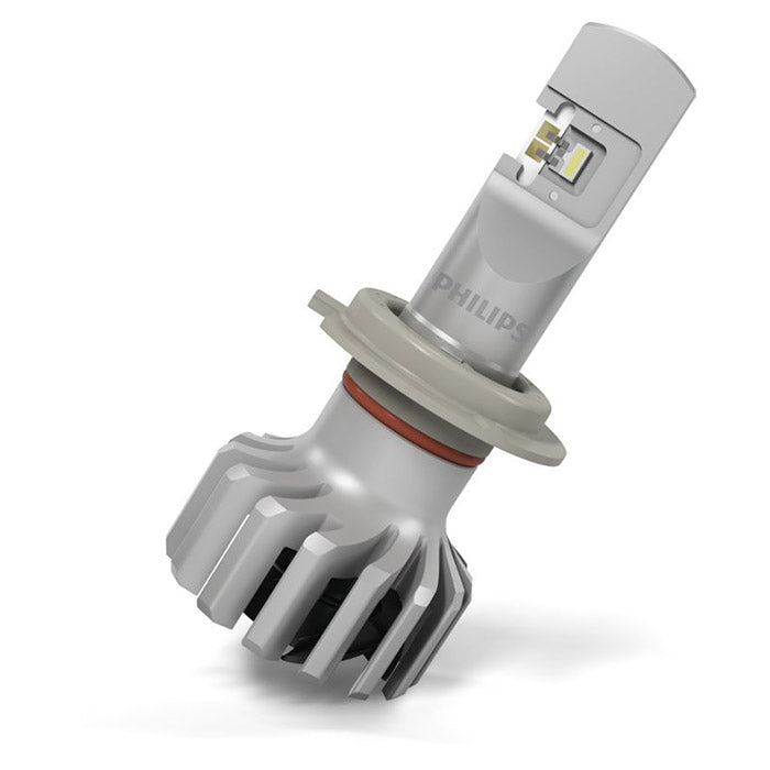 LED Forlygtepære H7 ECE-godkendt, klar hvid 5800K - Philips Ultinon Pro6000