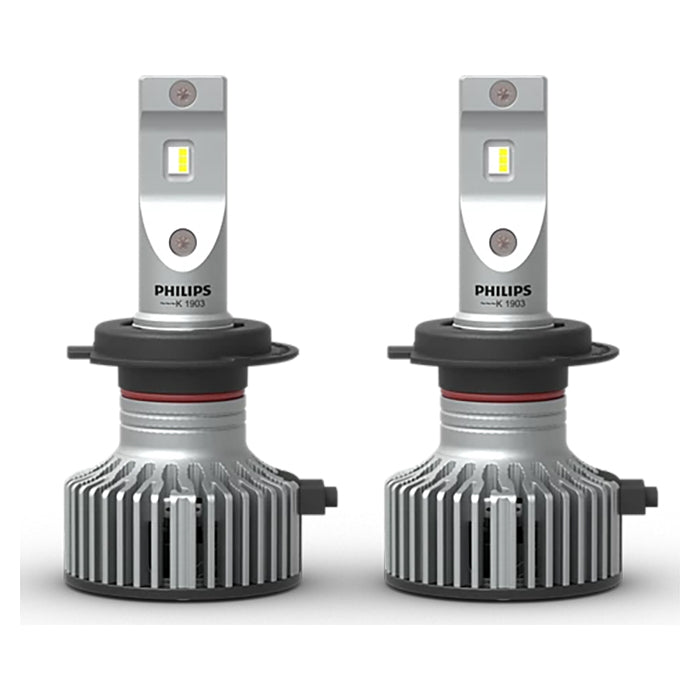 LED Forlygtepærer H7 12V ECE godkendt - Ultinon Pro6000, 2 stk. - Philips