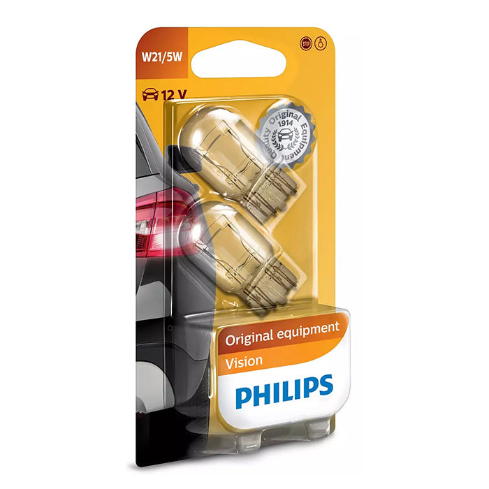 P21/5W 12V bilpære sæt - Philips Vision