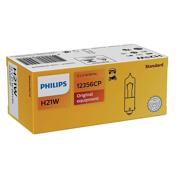 Signalpære H21W 12V BAY9s 21W ECE-godkendt - Philips
