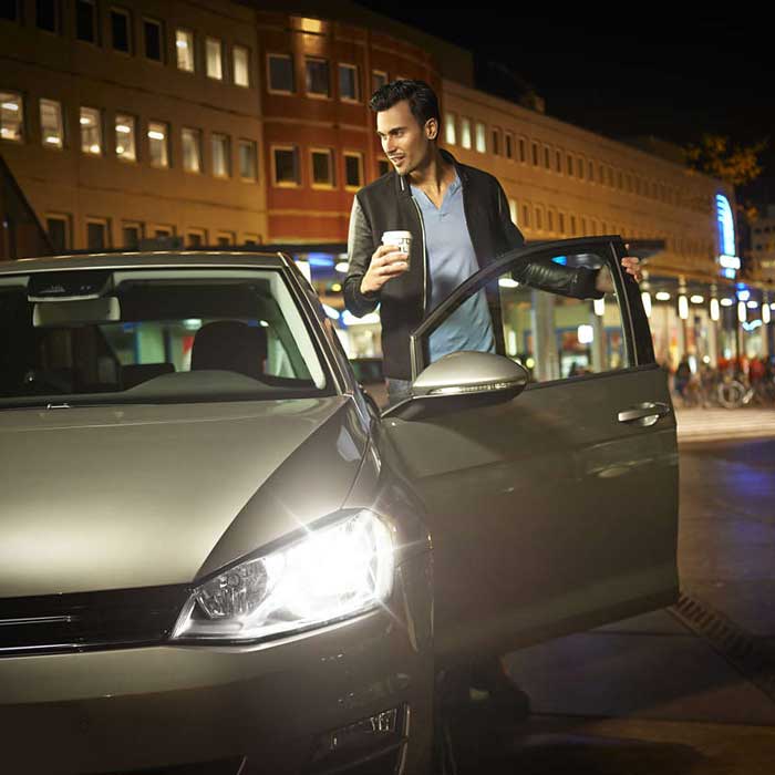 Halogen H8 35W 12V WhiteVision xenon-look pære 4300K 1 stk. - Philips