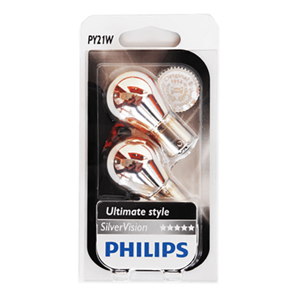 Blinklygter 21W 12V SilverVision Diadem, sæt - Philips