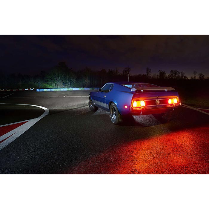 Baglygter P21W 12V LED rød sæt - Philips