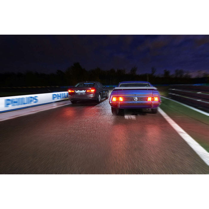 LED stoplygte P21W 12V rød - X-tremeUltinon, sæt - Philips