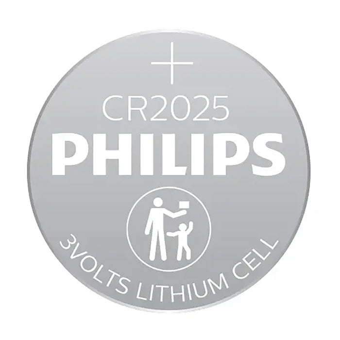 CR2025 3V knapcellebatteri litium - Philips