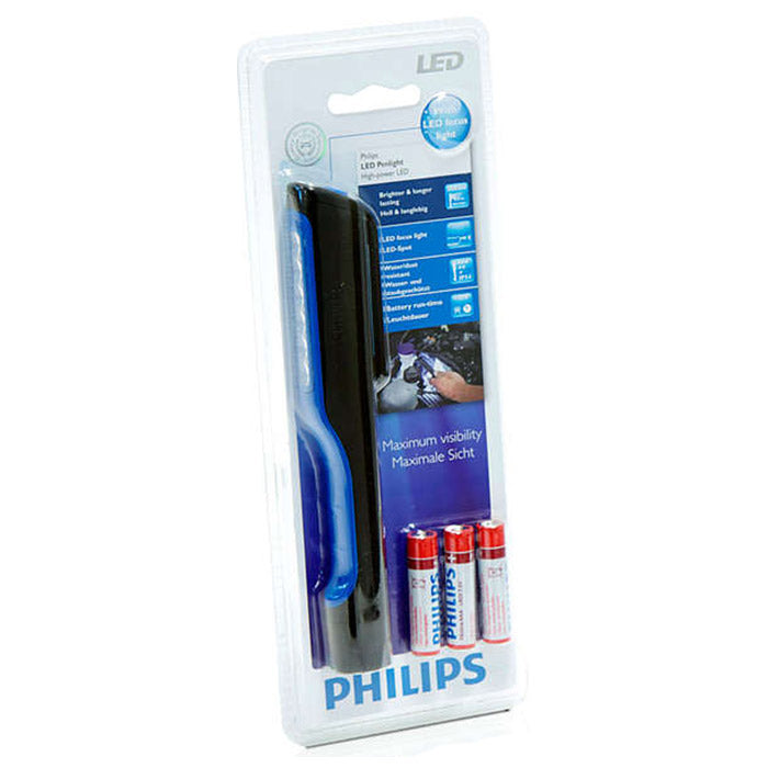 LED penlight 120 lm, IP54, 3×AAA - Philips