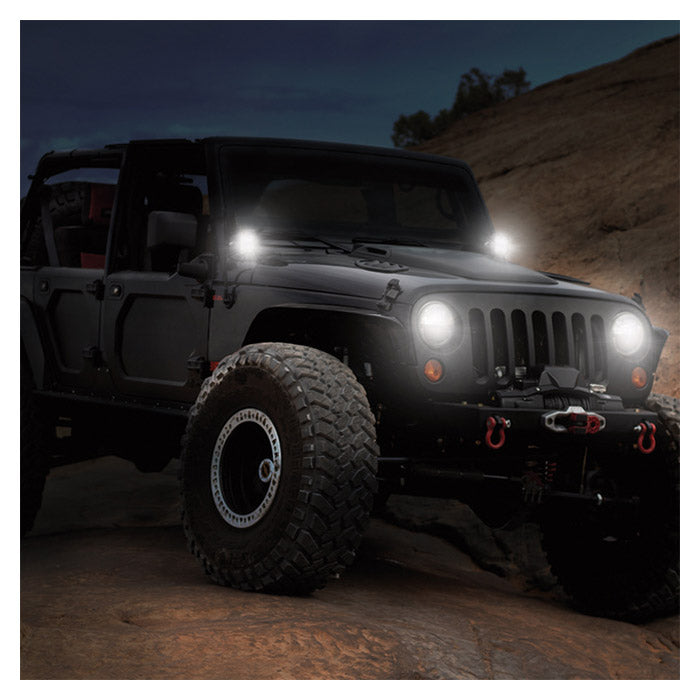 3 LED Arbejdslys Combo Beam 2500 lm Vandtæt IP69K til Offroad & Arbejde - Philips