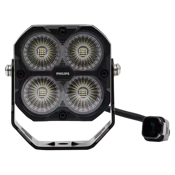 LED Arbejdslys 3 Flood 2450 lm 6000K Vandtæt IP69K - Philips