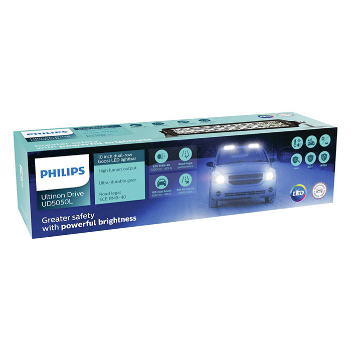 10 Dobbelt-række Boost LED-lysbar 3300 lm, ECE R149-40 - Philips