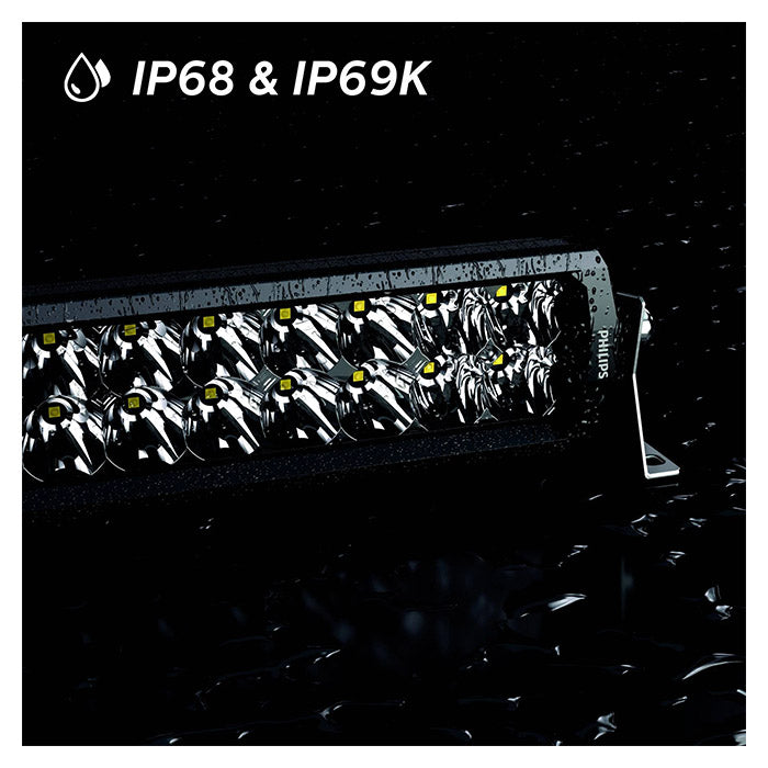 10 Dobbelt-række Boost LED-lysbar 3300 lm, ECE R149-40 - Philips