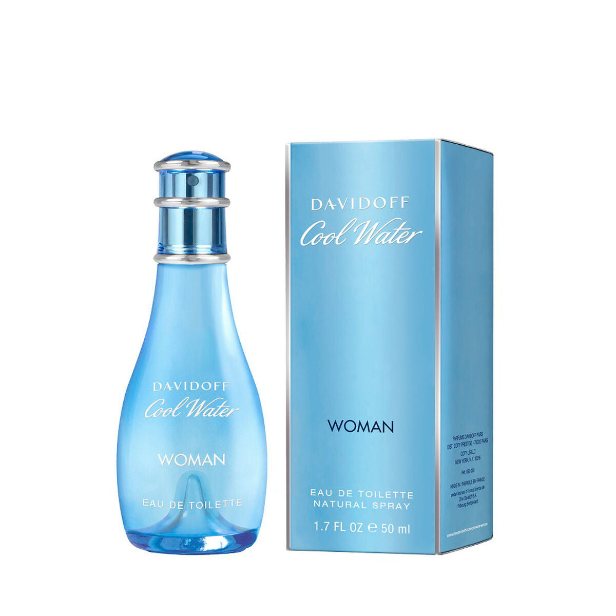 Dameparfume Davidoff Cool Water Woman EDT 50 ml (1 enheder)