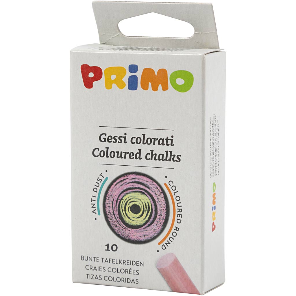 Kvalitets Tavlekridt - 10x10 stk. til Skole & Kreativitet