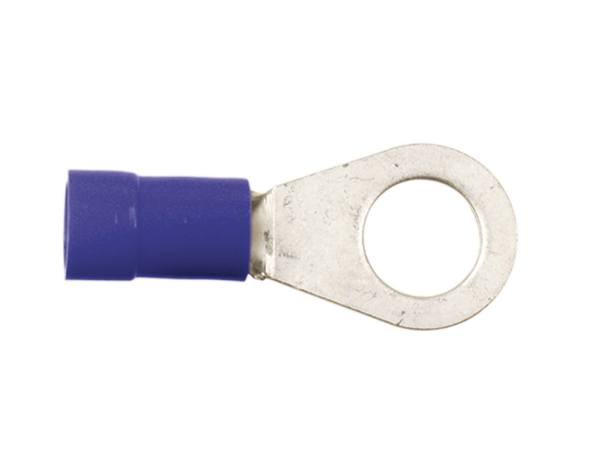 Ringsko 8,4 mm blå for 1,5 - 2,5 mm² kabel, 100 stk - acv