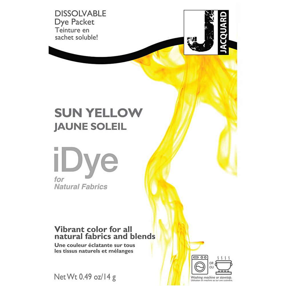 iDye Naturtekstiler, solgul, 14 g/ 1 pk.