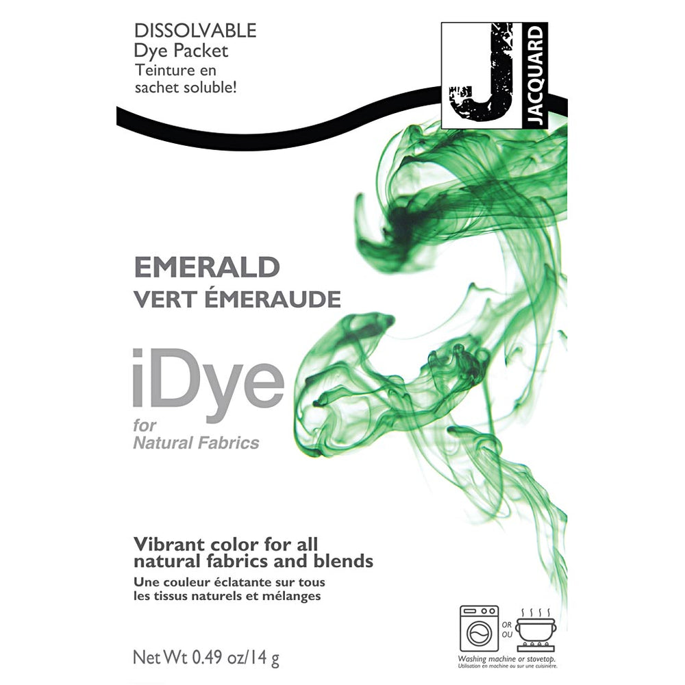 iDye Naturtekstiler, emerald, 14 g/ 1 pk.