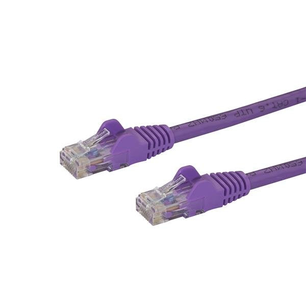 StarTech.com 7m CAT6  Cable - Purple Snagless  CAT 6 Wire - 100W  RJ45 UTP 650MHz Category 6 Network Patch Cord UL/TIA (N6PATC7MPL) CAT 6 Ikke afskærmet parsnoet (UTP) 7m Patchkabel Lilla