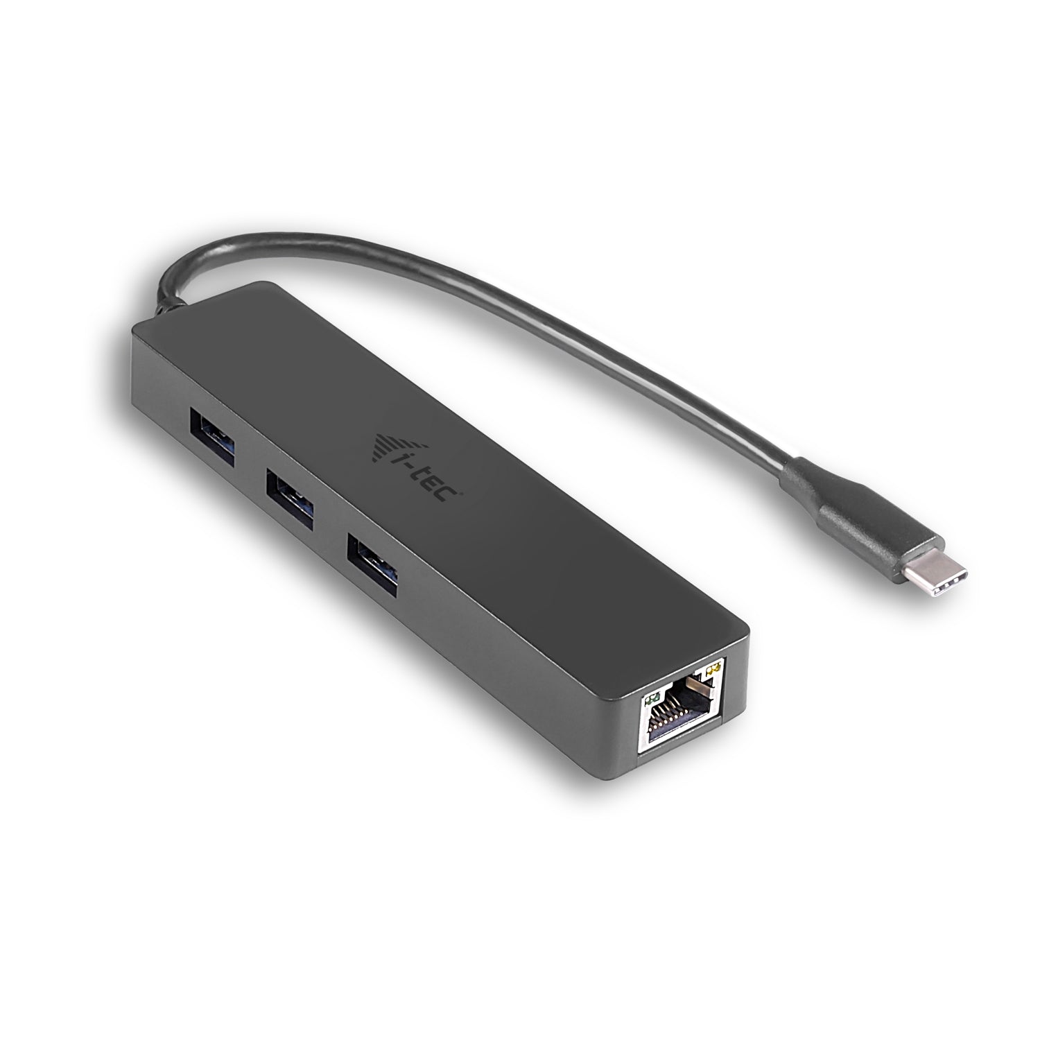 i-Tec USB C Slim 3-port HUB adapter Hub 3 porte USB