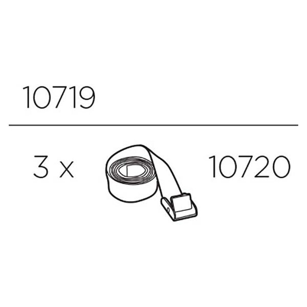 Indvendige bagageremme 220 cm til Touring/Motion XT - Thule