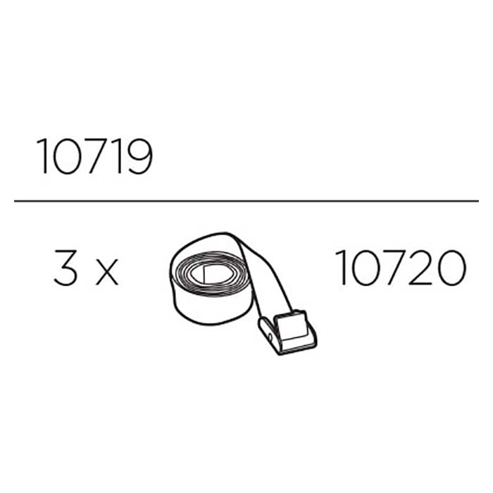 Indvendige bagageremme 220 cm til Touring/Motion XT - Thule