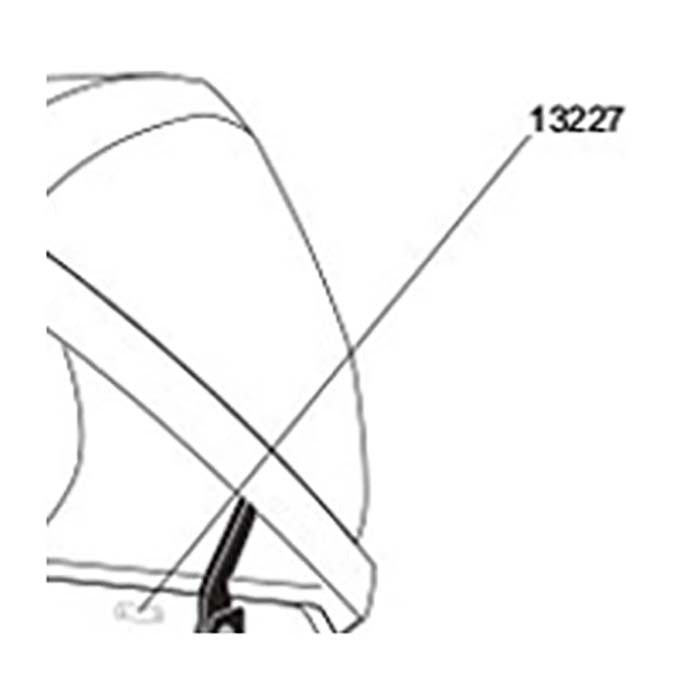 Hængsel til Thule Liberty - beslag til popnitte-monterin g, Thule