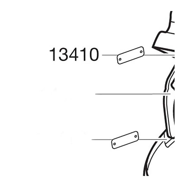 Hængselbeslag til Thule tagboks - Thule