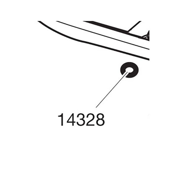Låsering til Thule tagboks - plastring til lås - Thule
