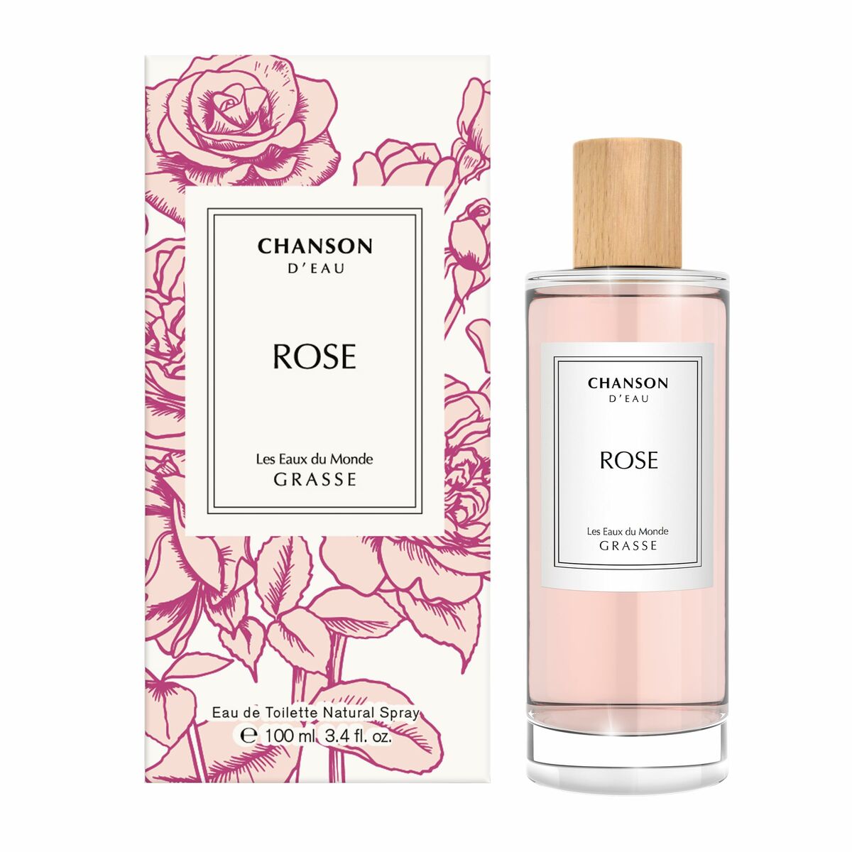 Dameparfume Coty Chanson d'Eau Rose EDT 100 ml