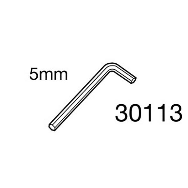 Unbrako nøgle 5x80x28 værktøj til Thule montering - Thule