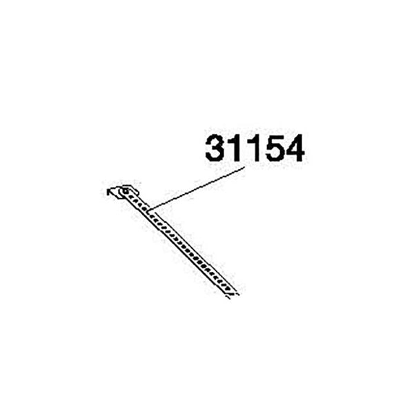 Strop til Thule 973 cykelholder - reservedele og spænde, Thule