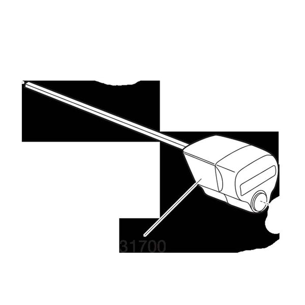 Skruehåndtag til tagræling fodsæt 755, komplet (uden låsecylinder) - Thule