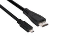Club 3D CAC-1351 Micro HDMI til HDMI 2.0 1m Sort