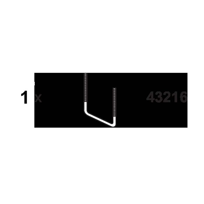 U-bøjle 80 mm til Thule Easy-Snap montering - Thule