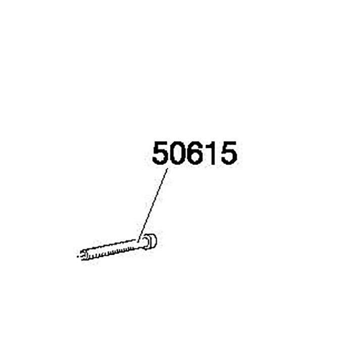 Unbr. bolt M6x20 sort til montering - Thule