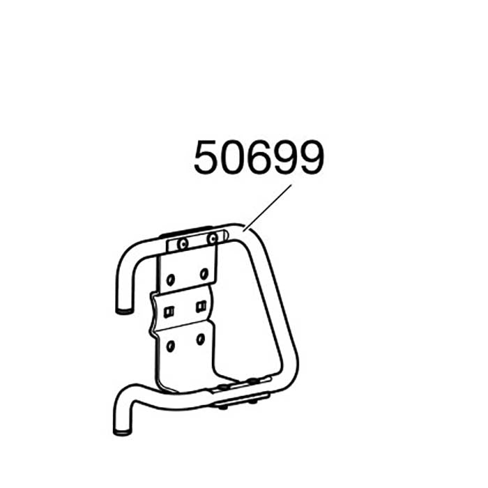 Lygteramme højre til Thule trailere og tagbokse - Thule