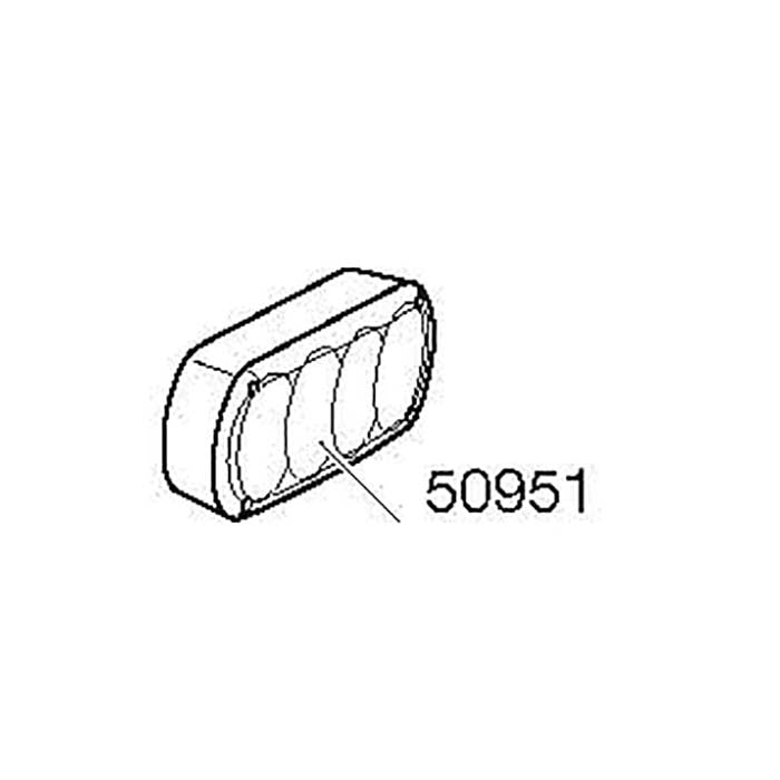 Venstre baglygte 13-pol til trailer/campingvogn - Thule