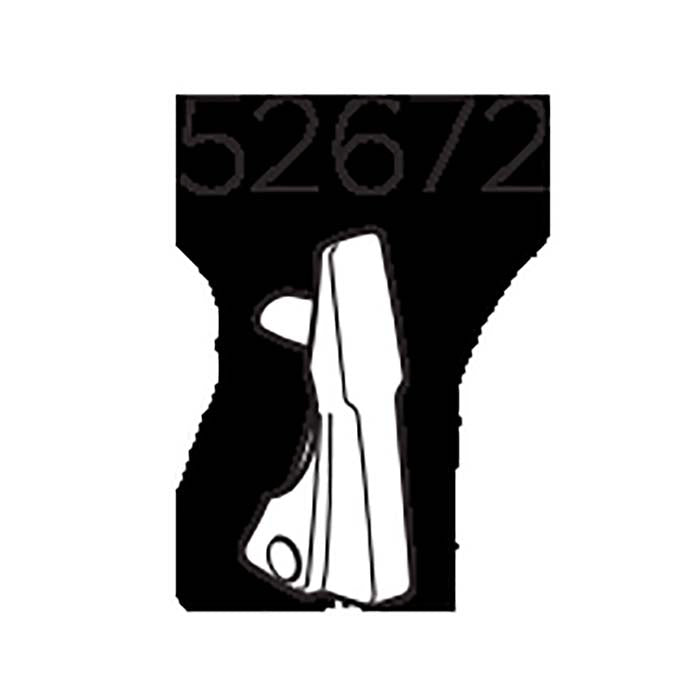 Spænde til Thule f/598 - robust, letbetjent fastgørelse. Thule