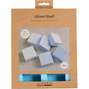 Silikoneform, H: 2,5 cm, L: 5 cm, B: 5 cm, 60 ml, 1 stk.