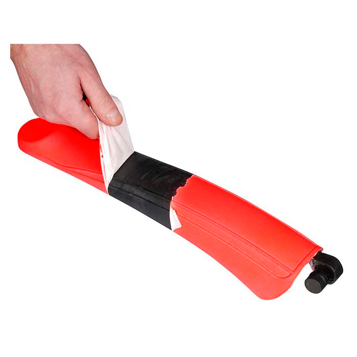 Sprayfolie neonrød 2x400 ml + base 2x400 ml - Fleksibel, aftagelig dækning, Foliatec