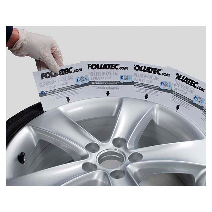 Sprayfolie neonrød 2x400 ml + base 2x400 ml - Fleksibel, aftagelig dækning, Foliatec