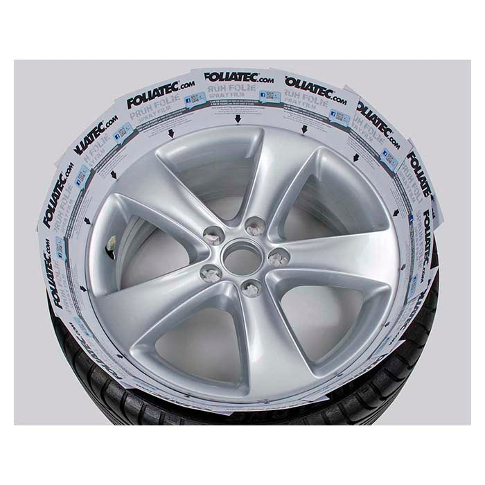 Sprayfolie neonrød 2x400 ml + base 2x400 ml - Fleksibel, aftagelig dækning, Foliatec