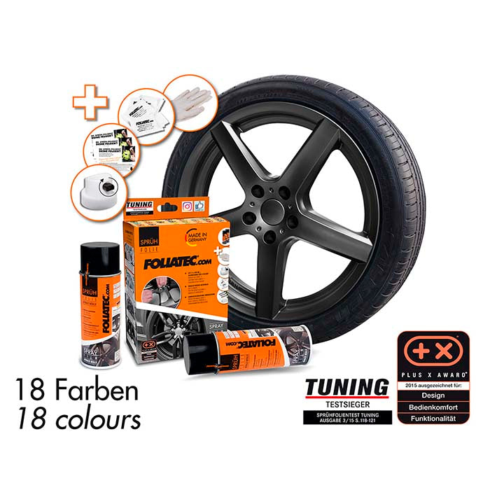 Sprayfolie - pistol grå 2x400ml - foliatec