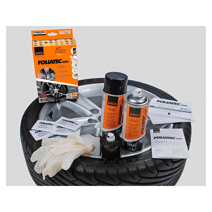 Sprayfolie - pistol grå 2x400ml - foliatec